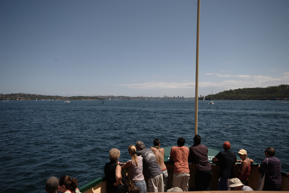 Ferry from Manly to Sydney centre