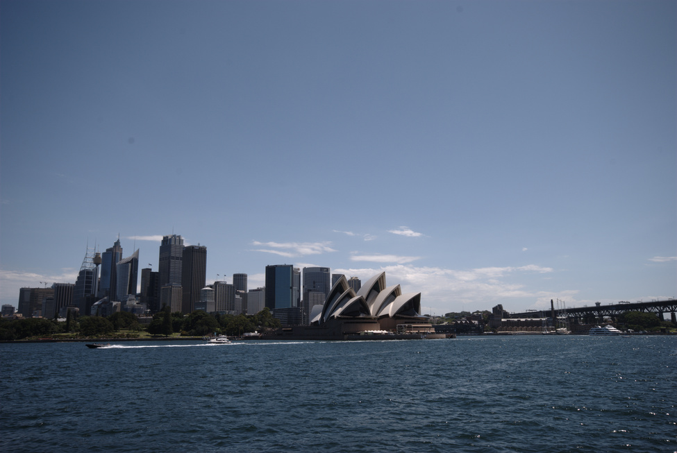 Ferry from Manly to Sydney centre
