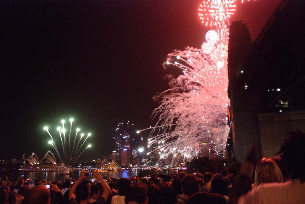 New Year's Eve at Mosman Point