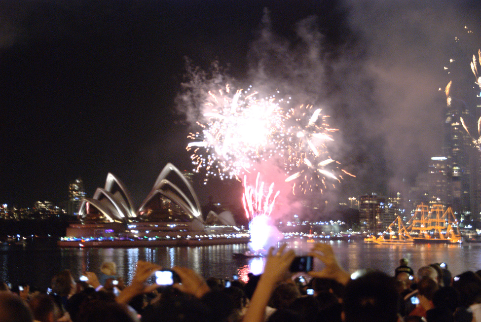 New Year's Eve at Mosman Point