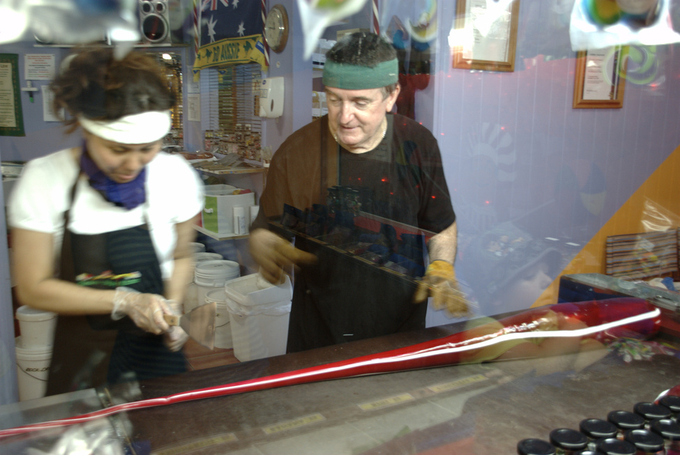 Making candy